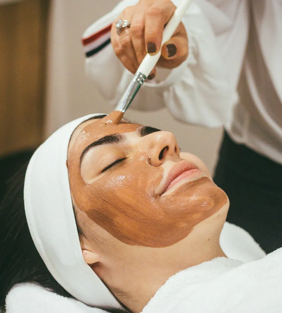 Relaxing facial treatment at Beauty by Claire